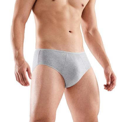 15 Packs Mens Underwear Briefs,100% Cotton Portable Brief Panties for Travel Spa Hospital Emergencies
