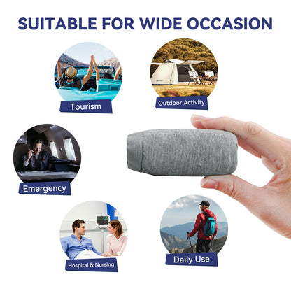 15 Packs Mens Underwear Briefs,100% Cotton Portable Brief Panties for Travel Spa Hospital Emergencies