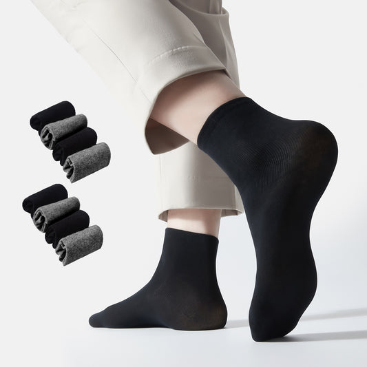 8 Pairs Ankle Socks for Travel Men & Women's Running Hiking, Doing Sports, Business Trip