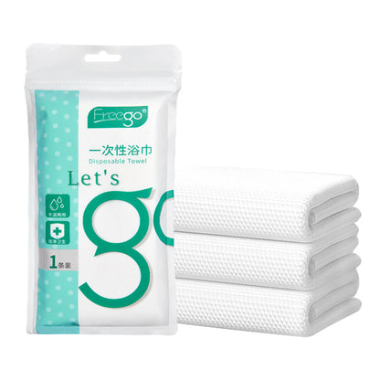 Disposable Bath Towels Large Portable Washcloth Thicken Bath Towels for Travel Spa Hotel Business 55''X27.5''