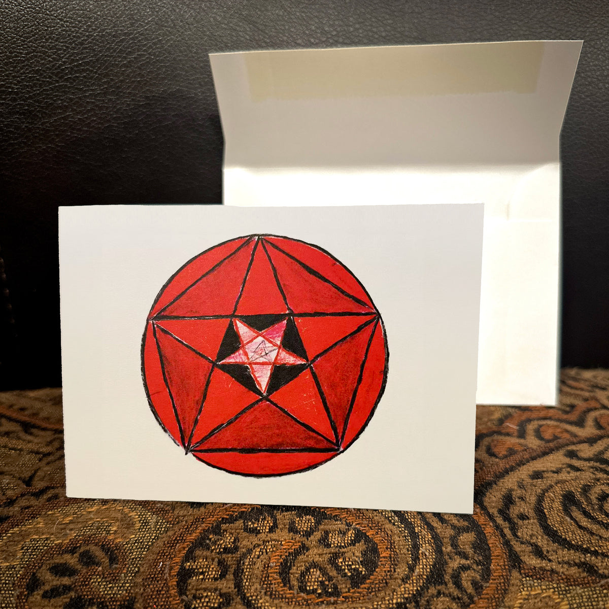 10 pcs Handwritten greeting cards created by students Folded Cardstock Christmas, New Year Greeting Cards, And Other Holiday Greeting Cards All Occasion