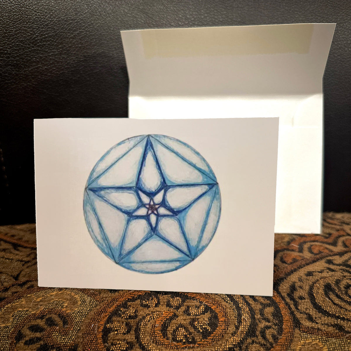 10 pcs Handwritten greeting cards created by students Folded Cardstock Christmas, New Year Greeting Cards, And Other Holiday Greeting Cards All Occasion