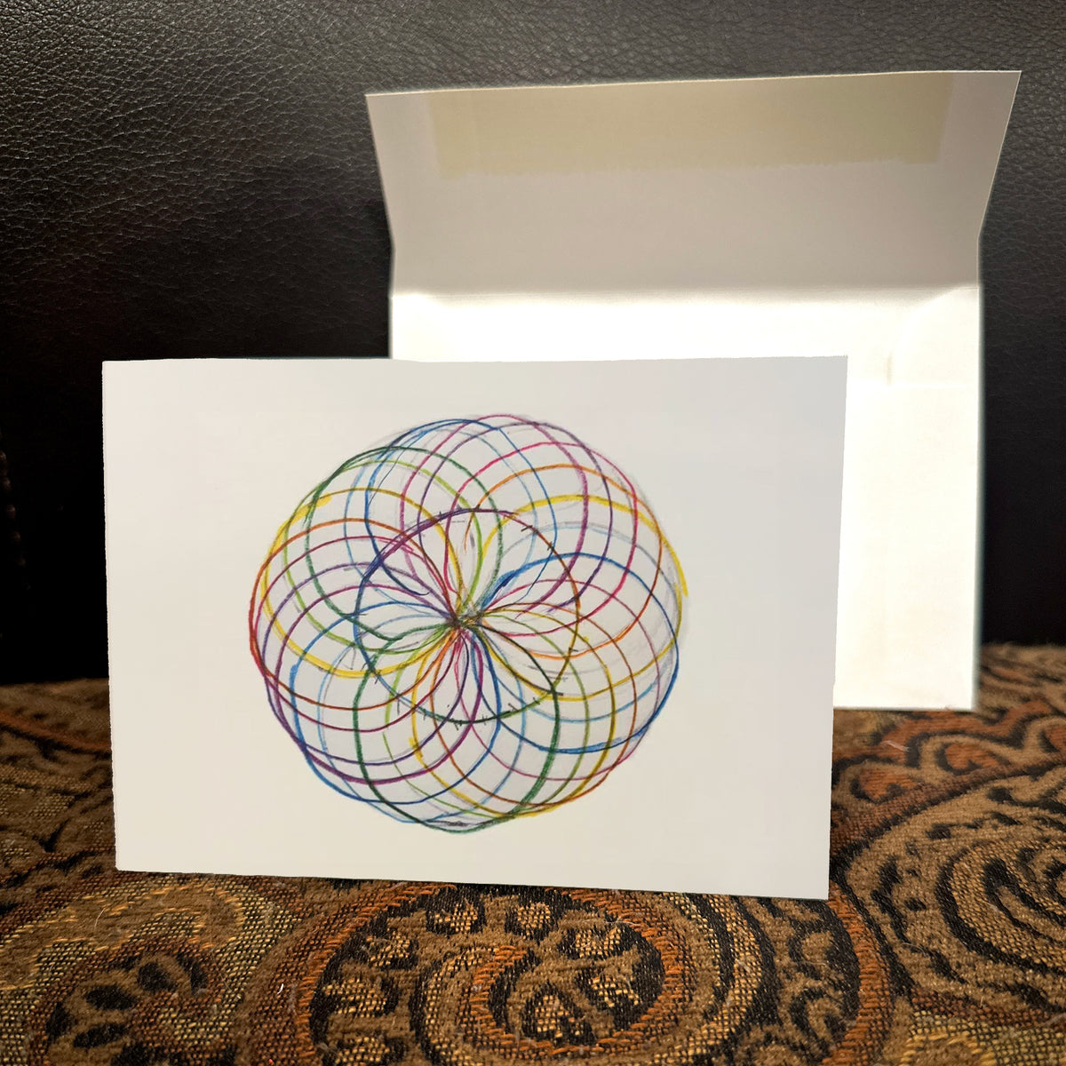 10 pcs Handwritten greeting cards created by students Folded Cardstock Christmas, New Year Greeting Cards, And Other Holiday Greeting Cards All Occasion