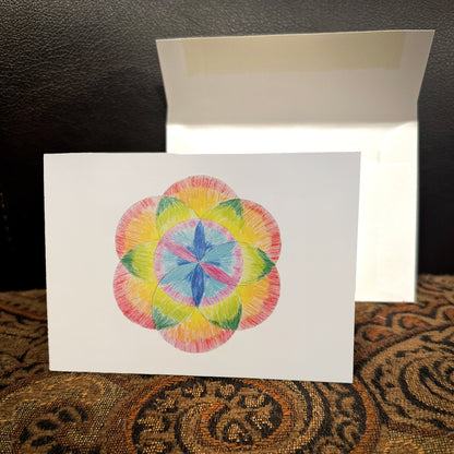 10 pcs Handwritten greeting cards created by students Folded Cardstock Christmas, New Year Greeting Cards, And Other Holiday Greeting Cards All Occasion
