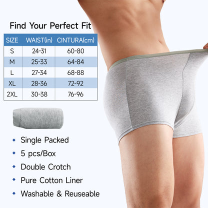 4 Packs Women's 100% Cotton Underwear Ladies Briefs Panties for Travel Hotel Spa Hospital Stays Emergencies