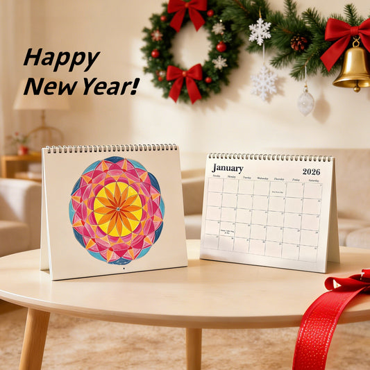 2026 Wall Calendar, Children's Hand-Drawn Art Calendar