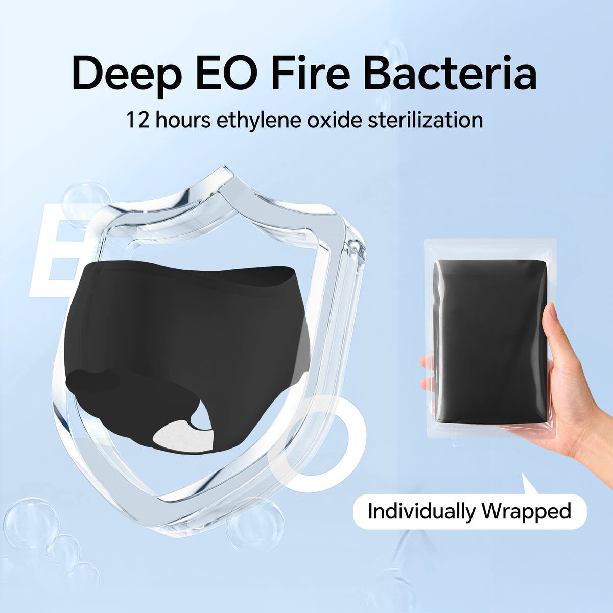 6 Packs Seamless Underwear For Women Travel Panties Elastic Mid High Waisted Briefs No Show Invisible Emergency Underpants