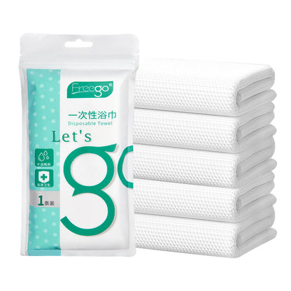 Disposable Bath Towels Large Portable Washcloth Thicken Bath Towels for Travel Spa Hotel Business 55''X27.5''