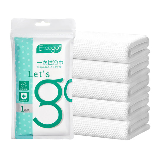 Disposable Bath Towels Large Portable Washcloth Thicken Bath Towels for Travel Spa Hotel Business 55''X27.5''