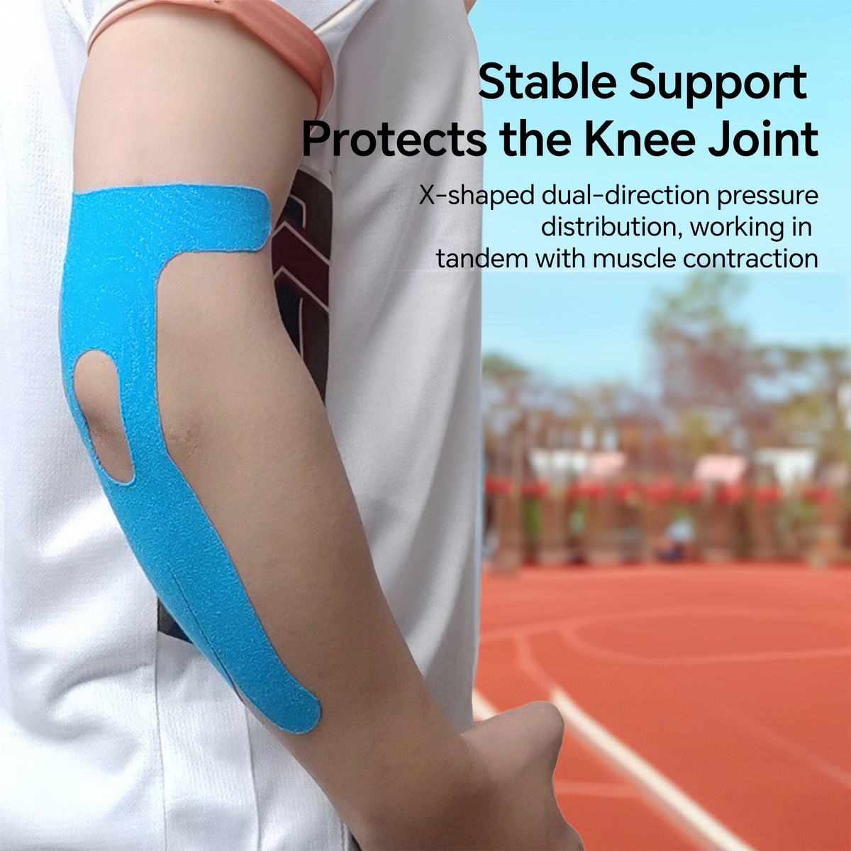 Precut Kinesiology Tape for Elbow Valgus 3 Pcs Pain Relief Athletic Tape, Waterproof & Hypoallergenic Latex-Free, Elastic Breathable Long-Lasting Elbow Support Tape for Arthritis, Workouts, Reduce Joint Pain During Fitness Activity