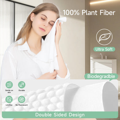 Disposable Bath Towels Large Portable Washcloth Thicken Bath Towels for Travel Spa Hotel Business 55''X27.5''