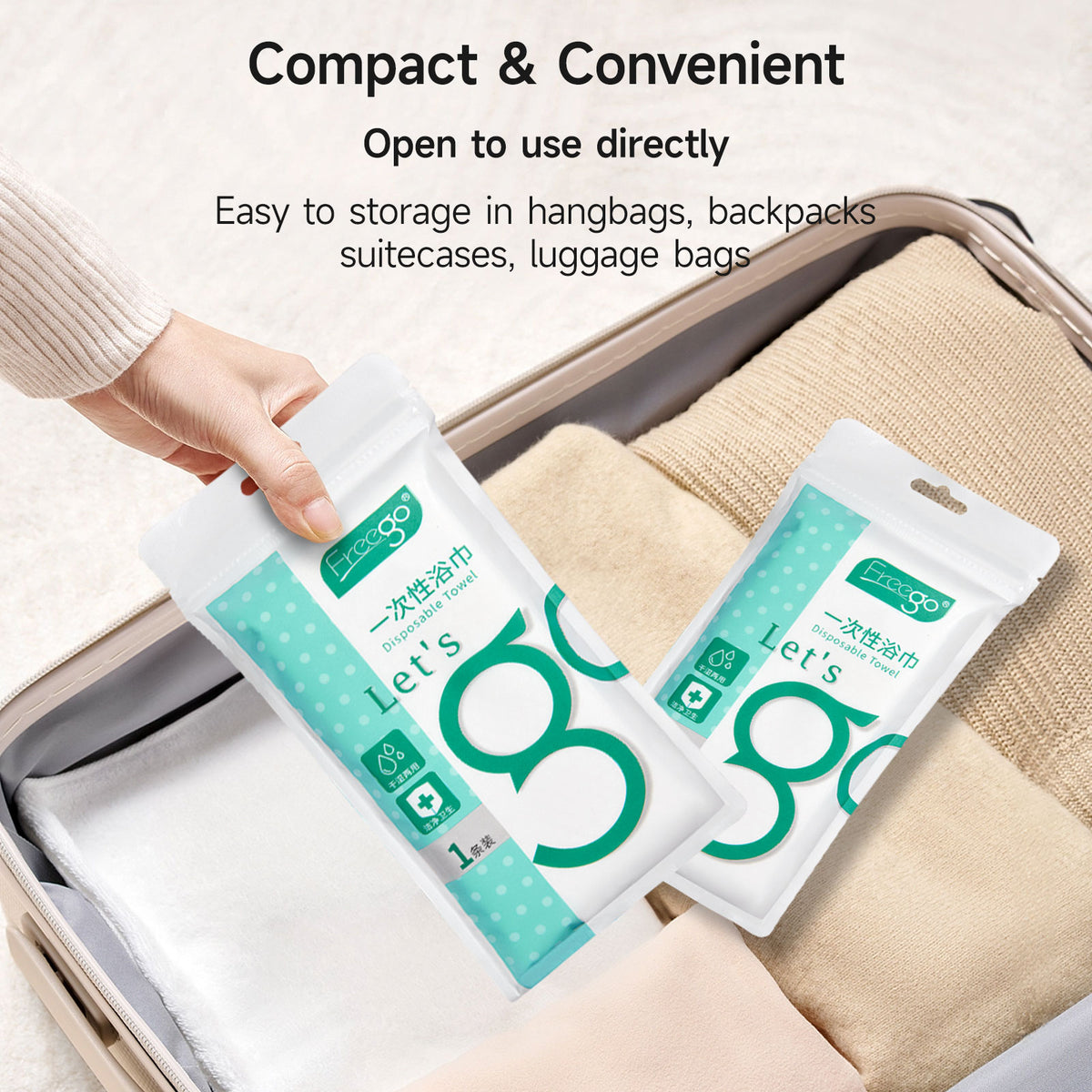 Disposable Bath Towels Large Portable Washcloth Thicken Bath Towels for Travel Spa Hotel Business 55''X27.5''