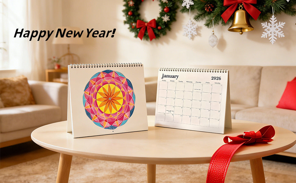 2026 Wall Calendar, Children's Hand-Drawn Art Calendar