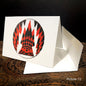 10 pcs Handwritten greeting cards created by students Folded Cardstock Christmas, New Year Greeting Cards, And Other Holiday Greeting Cards All Occasion