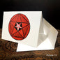 10 pcs Handwritten greeting cards created by students Folded Cardstock Christmas, New Year Greeting Cards, And Other Holiday Greeting Cards All Occasion
