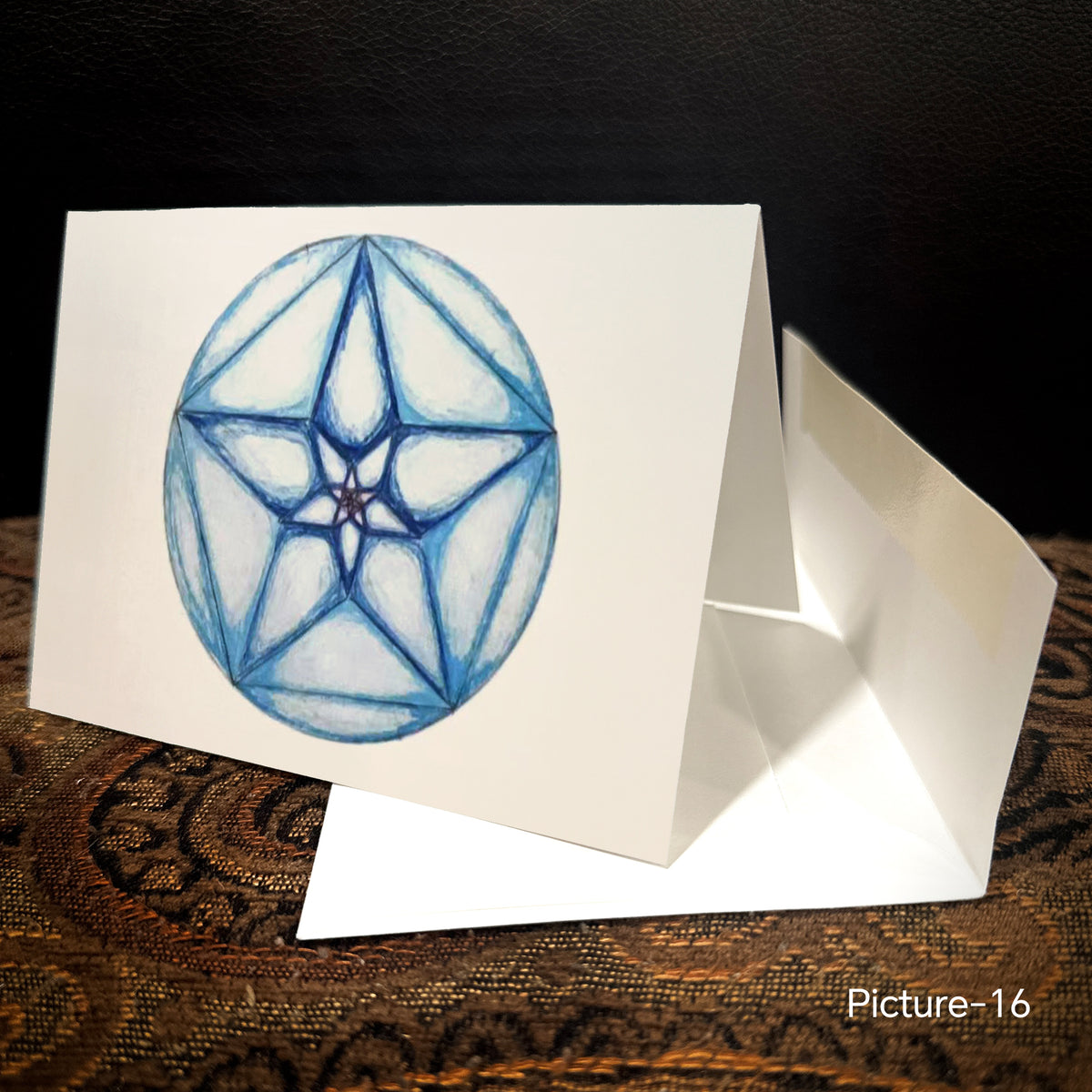 10 pcs Handwritten greeting cards created by students Folded Cardstock Christmas, New Year Greeting Cards, And Other Holiday Greeting Cards All Occasion