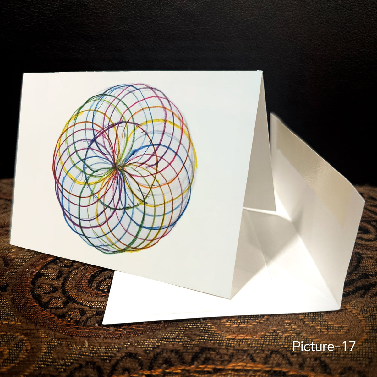 10 pcs Handwritten greeting cards created by students Folded Cardstock Christmas, New Year Greeting Cards, And Other Holiday Greeting Cards All Occasion