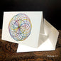 10 pcs Handwritten greeting cards created by students Folded Cardstock Christmas, New Year Greeting Cards, And Other Holiday Greeting Cards All Occasion
