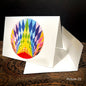10 pcs Handwritten greeting cards created by students Folded Cardstock Christmas, New Year Greeting Cards, And Other Holiday Greeting Cards All Occasion