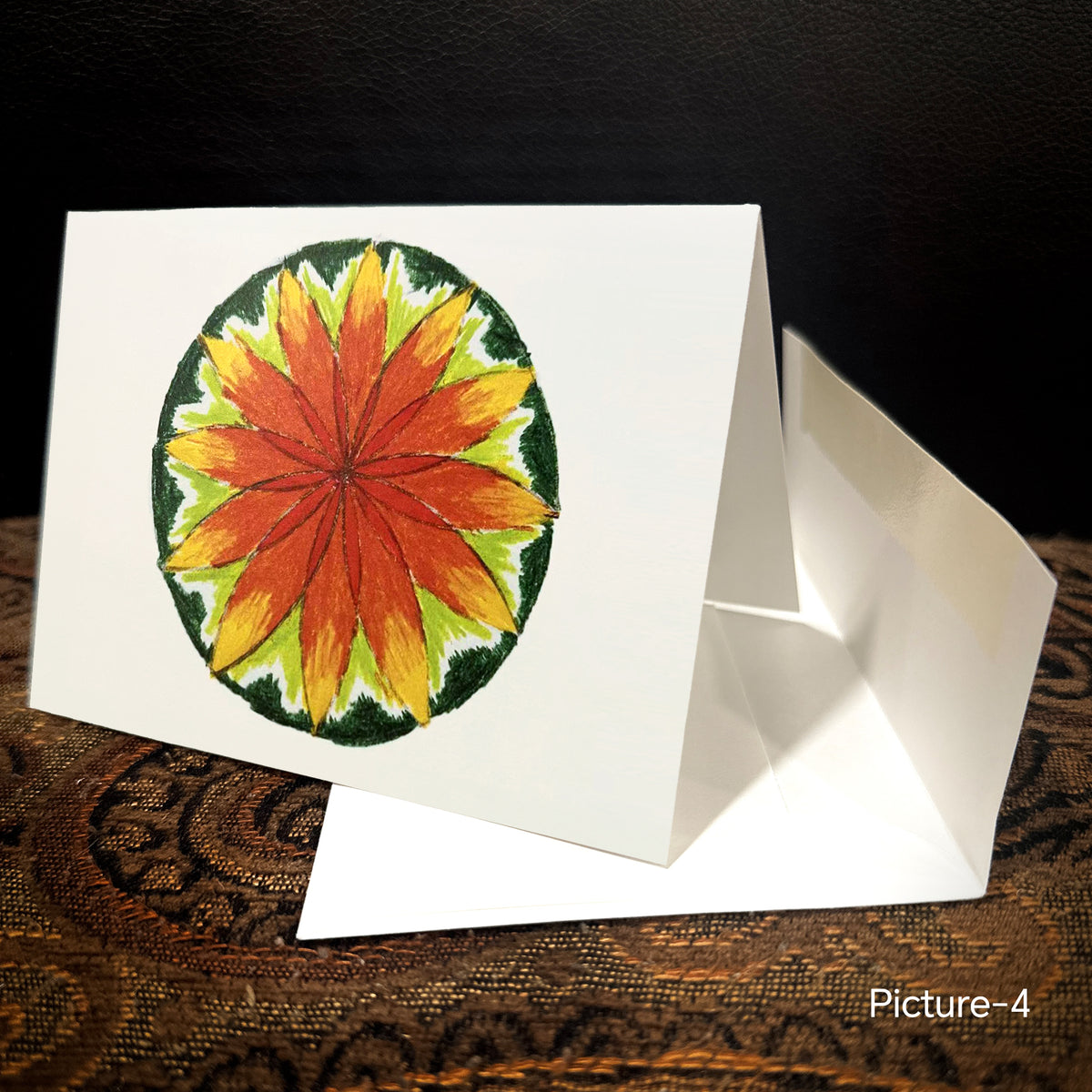 10 pcs Handwritten greeting cards created by students Folded Cardstock Christmas, New Year Greeting Cards, And Other Holiday Greeting Cards All Occasion